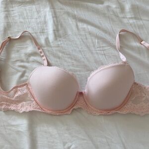 Dream Angels Light Pink Lace Push-Up Bra - Women Intimates & Sleepwear